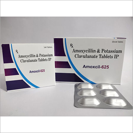 Amoxicillin 500Mg + Clavulanic Pottassium 125Mg ( Amoxcil-625 ) General Medicines