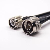 Male TNC Connector Cable To N Type Straight Male Cable With RG223 RG58