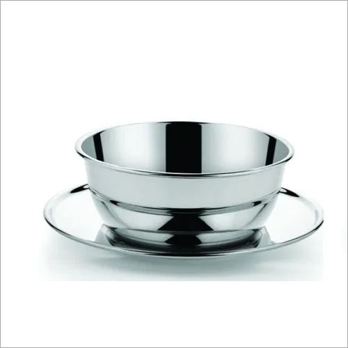 Finger Bowl with Underliner SS Economy 16 cm