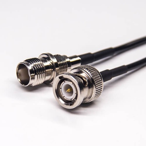 TNC To BNC Cable Male 180 Degree RG174 Cable Assembly