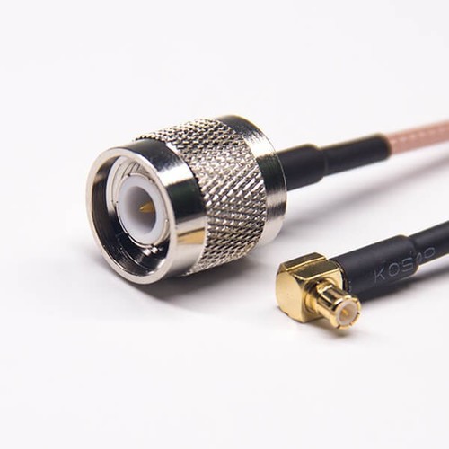 TNC Straight Plug Cable Male To MCX Right Angled Male Cable With RG316