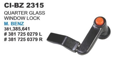 Quarter Glass Window Lock M Benz Truck
