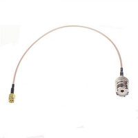 SMA SO239 Cable RG316 15CM With SMA Male To UHF Female 2pcs