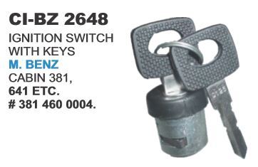 Ignition Switch With Keys M Benz Vehicle Type: 4 Wheeler