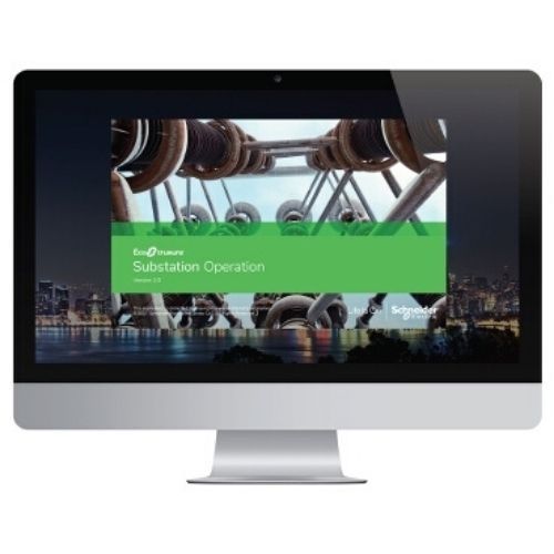 Schneider EcoStruxure Substation Operation OI Graphical User Interface