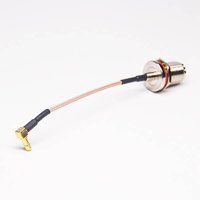 RF Cable RG316 With UHF SO239 To SMB Female 10CM