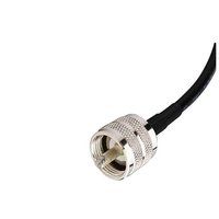 TNC Connector RG58 Coaxial Cable Assembly 50CM To PL259 UHF Connector For Wireless Antenna