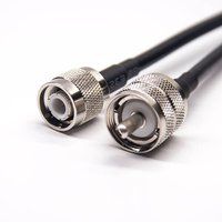 TNC Male Cable Connector Straight To UHF Male Straight With RG58 RG223