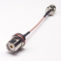 UHF Connector Straight Male To SMA Straight RP Male Coaxial Cable With RG223 RG58