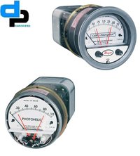 Dwyer A3000-100CM Photohelic Pressure Switch Gauge Range