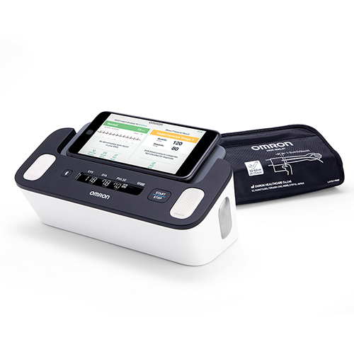 Complete Wireless Upper Arm Blood Pressure Monitor with EKG