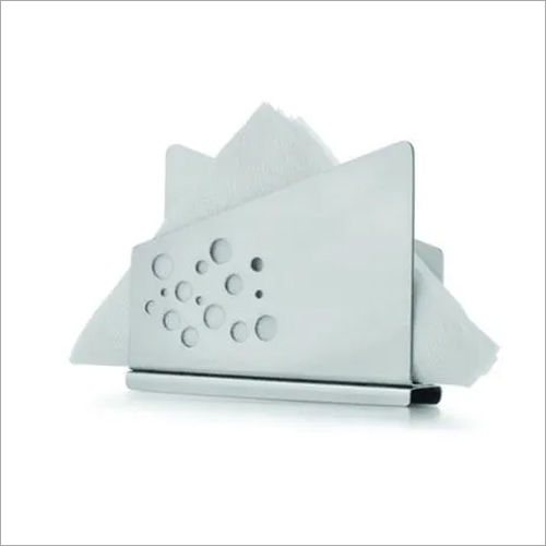 Steel Napkin Holder Ss 14.5 X 7.5 Cm