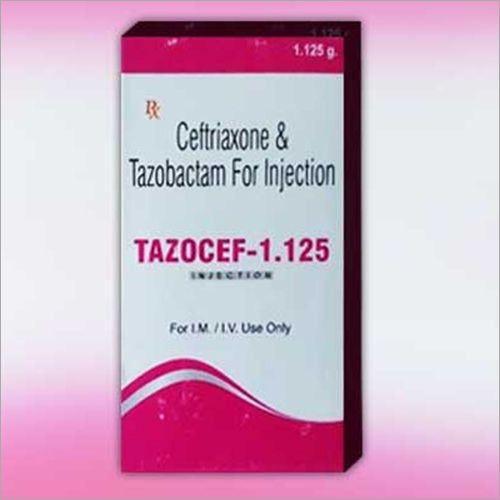 Ceftriaxone And Tazobactam For Injection