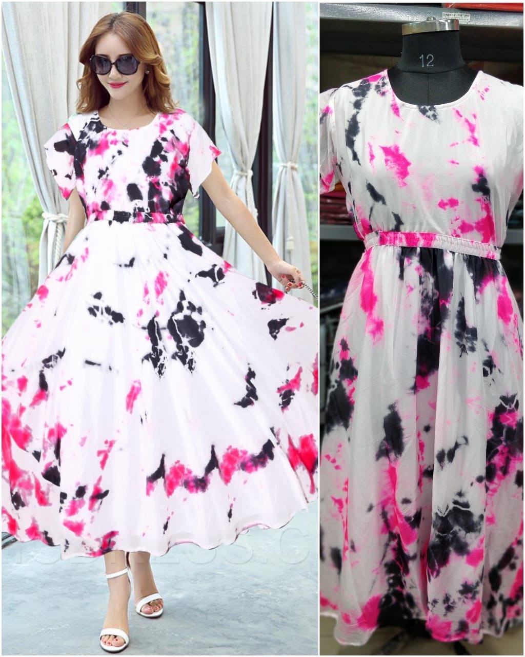 Floral Printed Long Kurti