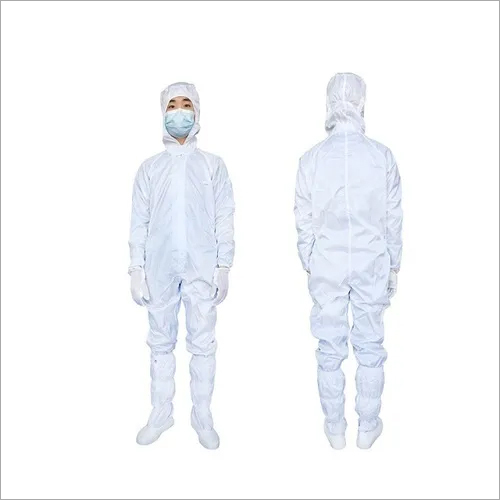 White Personal Protective Equipment (Dungaree Style With Zipper)