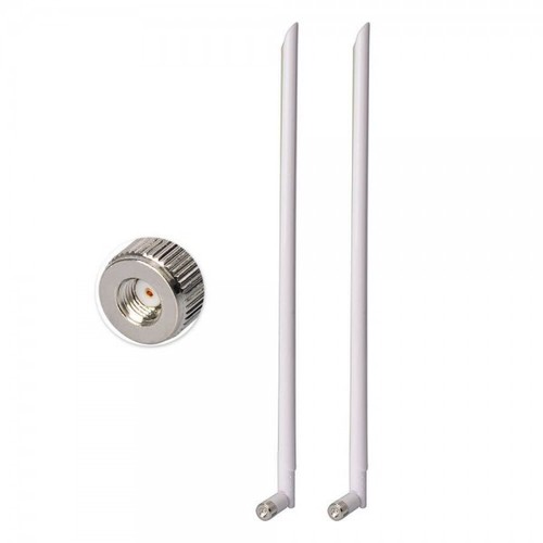 2.4 GHz White Antennas RP-SMA Wi-Fi Antenna For Wi-Fi Router Extender Booster By 3AN TELECOM PRIVATE LIMITED