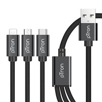 pTron Swing 3-in-1 2.0A USB Charging Cable for All Smartphones