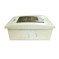 Plastic Tuff Plast 4 Way Mcb Box