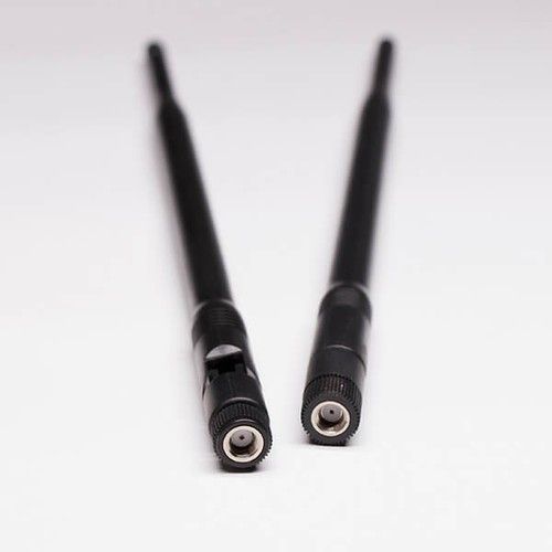 7Dbi WIFI Antenna 2.4G Black With RP-SMA Plug For Wireless Router