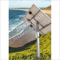 24 Watts Solar Lighting System, Panel & Pole
