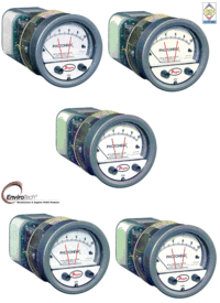 0-125 Pa. Dwyer A3000-125PA Photohelic Pressure Switch Gauge Range