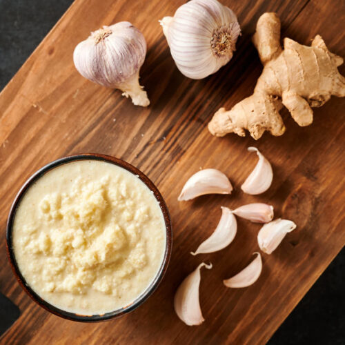 Natural White Ginger Garlic Paste