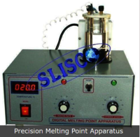 Precision Melting Point Apparatus - Stainless Steel, 150 X 120 X 100 Mm | 50-300 °c Temperature Range, ±0.5 °c Accuracy, Digital Lcd Display