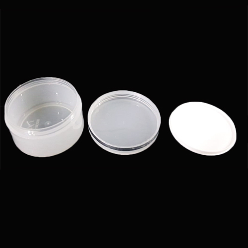 Transparent Cosmetic Cream Container
