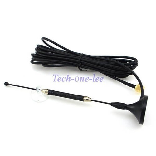 9dbi 700-2600mhz 4g LTE Antenna SMA Male Magnetic Base With Extension Cable 3m