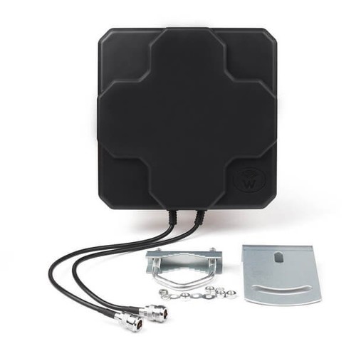 18dBi 4G LTE Antenna Outdoor Panel Dual MIMO N Female Signal Strength Booster
