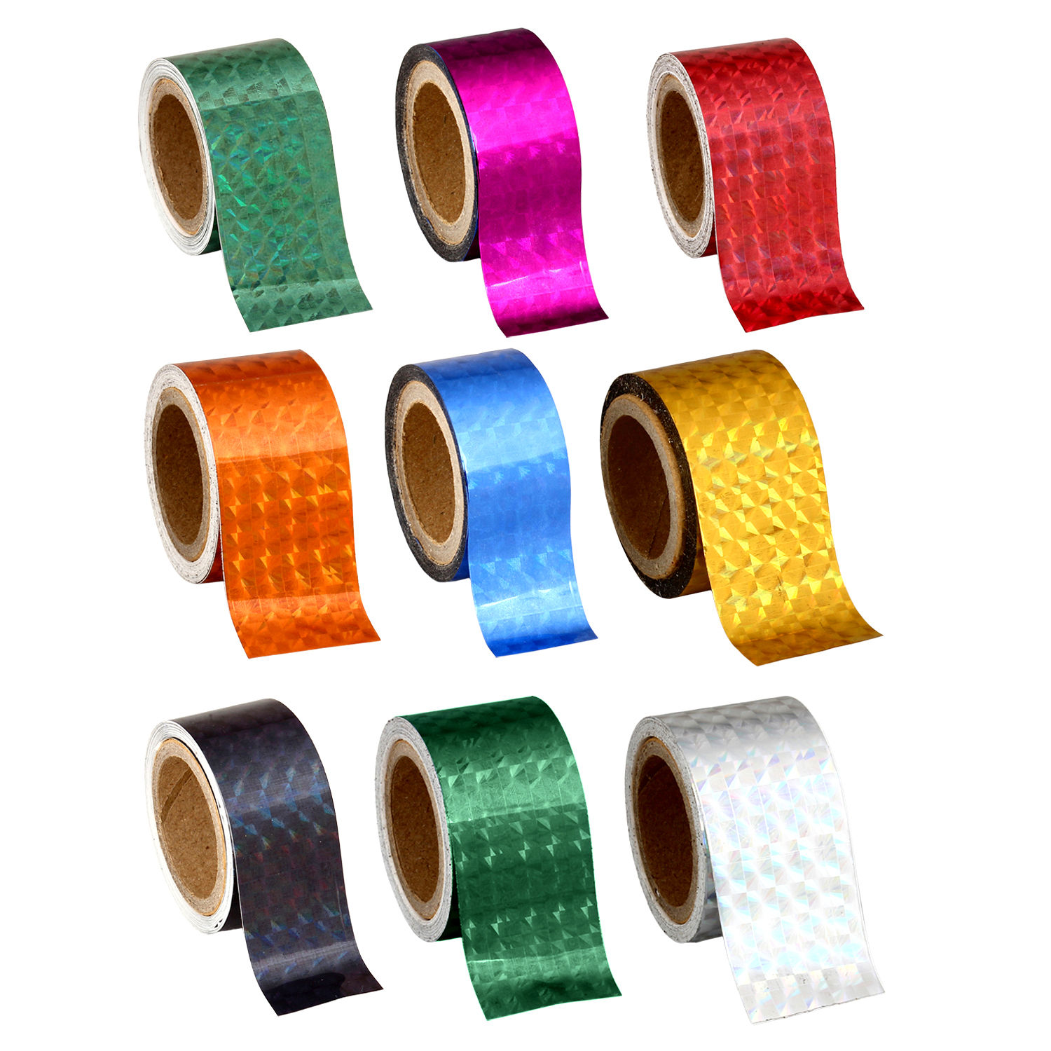 3D Holographic Hula Hoop Tapes