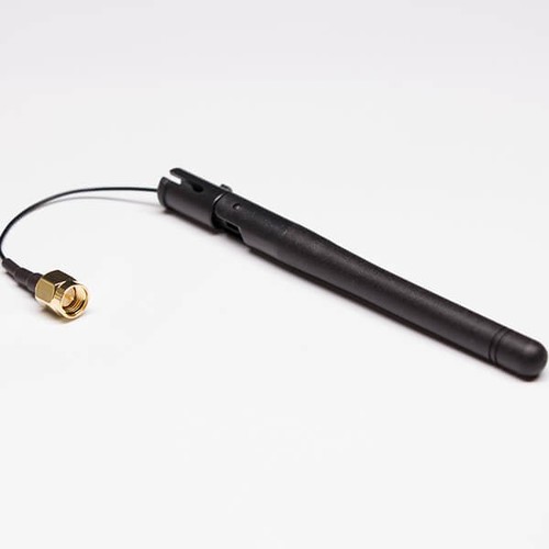 GSM Antenna With SMA Male Connector 2dbi Black Outdoor Antenna By 3AN TELECOM PRIVATE LIMITED