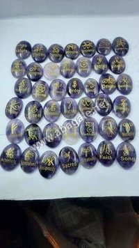 Amethyst Oval Reiki Set