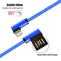 pTron Solero 2.4A Fast Charging USB Cable 1.2M in Length for iPhones