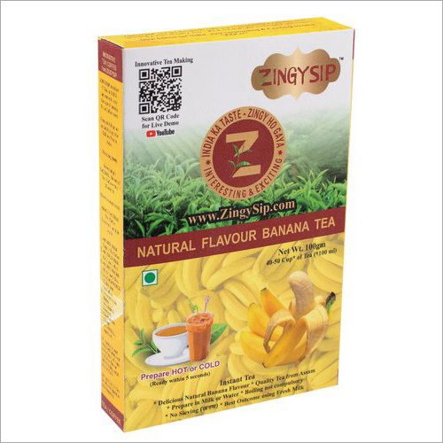 100 gm Zingysip Natural Banana Tea