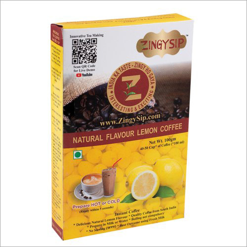 Zingysip Natural Lemon Coffee