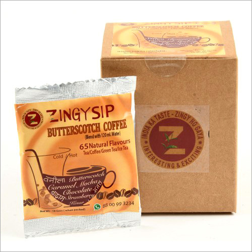 Zingysip - Butterscotch Coffee ( Water Soluble