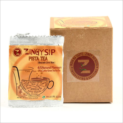 Zingysip Natural Pista Tea ( For Water)