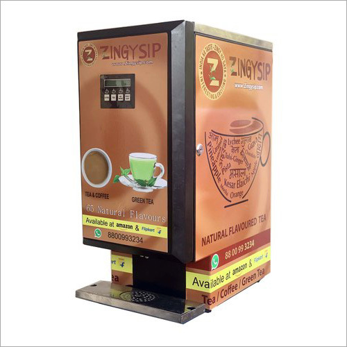 Zingysip 45 Types Of Tea And Coffee Serve Vending Machine By ZINGYSIP - 100+ NATURAL TEA & COFFEE