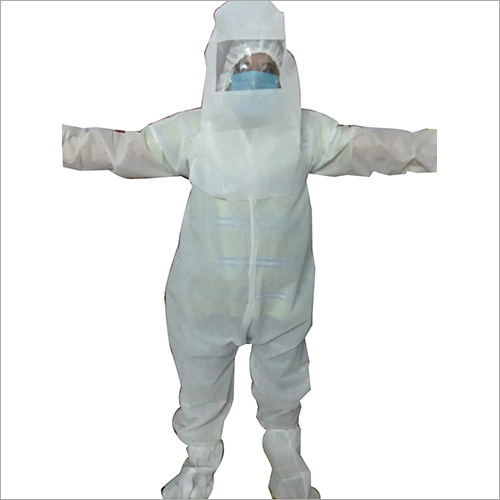 Medical Personal Protective Equipment Kit - Non Woven Material, Standard Size, White Color | Unisex Design for Hospitals, Clinics, and Laboratories