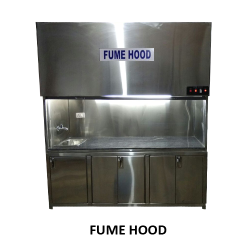 FUME HOOD COMPLETE STAINLESS STEEL 304 GRADE By ACE SCIENTIFIC WORKS