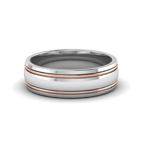 Plain Silver Ring For Men