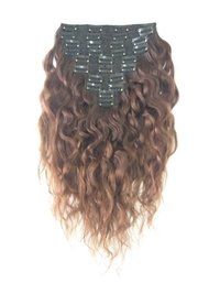 Unprocessed Curly Clip In Human Hair