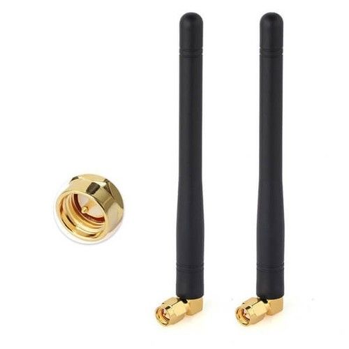 433MHz 3dBi SMA Right Angle Male Antenna For Remote Control Telecontrol