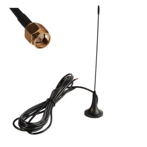 Radio Antenna 3dbi Sma Male Connector With Magnetic Base 433mhz Antenna