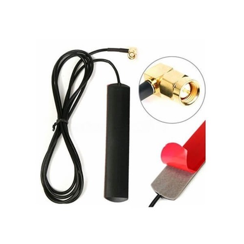 GSM GPRS Antenna 433 MHz 3dBi Cable 90Â° SMA Male Patch Aerial