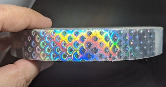 Holographic Colour Tapes for fish tackling lures Manufacturer