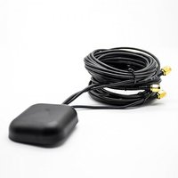 GPS +GSM/3G/4G/LTE+Wifi Combo Antenna Inc 700Mhz Patch Shape Adhesive SMA Male 1M