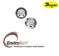 Dwyer A3000-250CM Photohelic Pressure Switch Gauge Range 0-250 cm w.c.