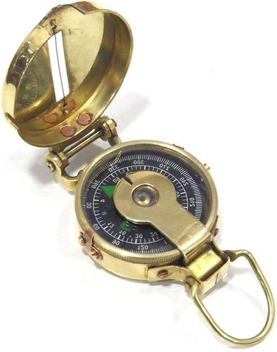 Touring Gift Hiking Engraved Compass J.R.R Tolkien Directional Magnetic Compass for Navigation/Pocket Compass for Camping 